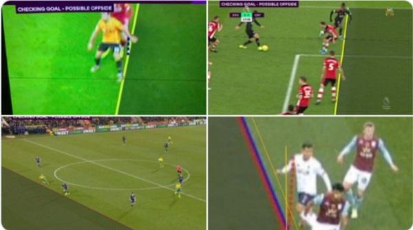  英超首次引入虚拟越位技术  